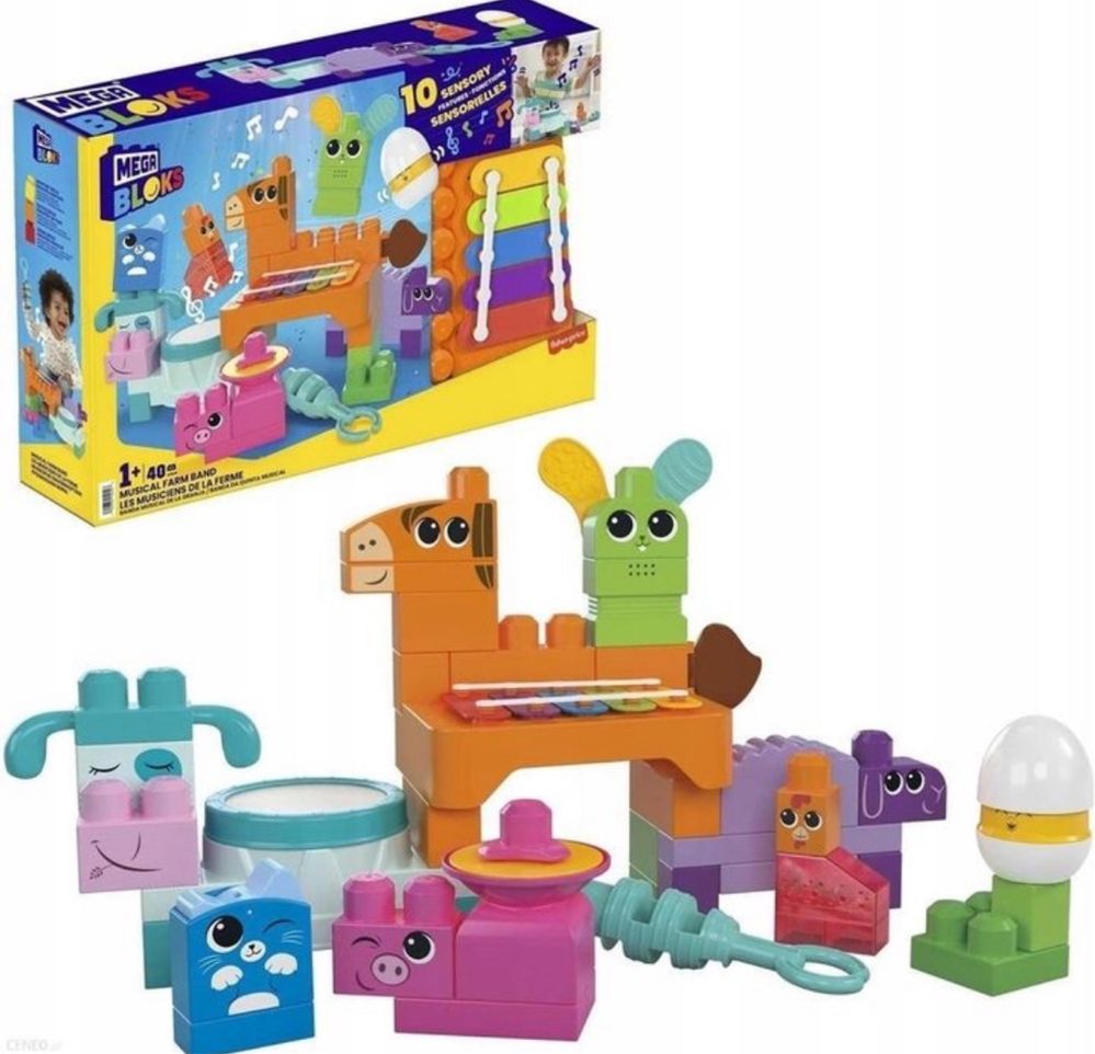 Nowe klocki z Fisher Price mega bloks