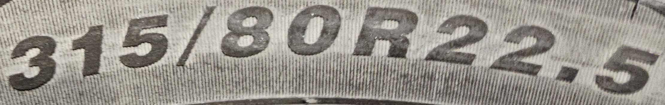Opony ciężarowe 315/80R22.5 GoodYear CAŁA *S