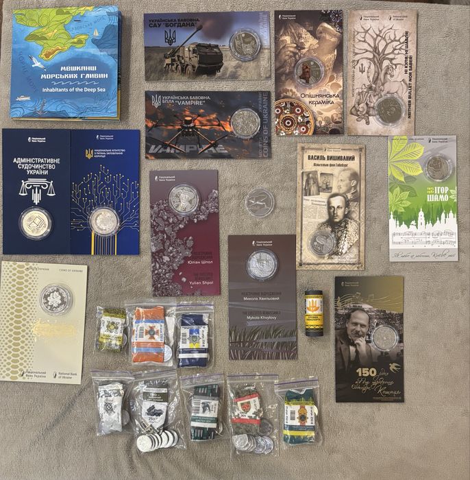 Продам колекційні монети НБУ