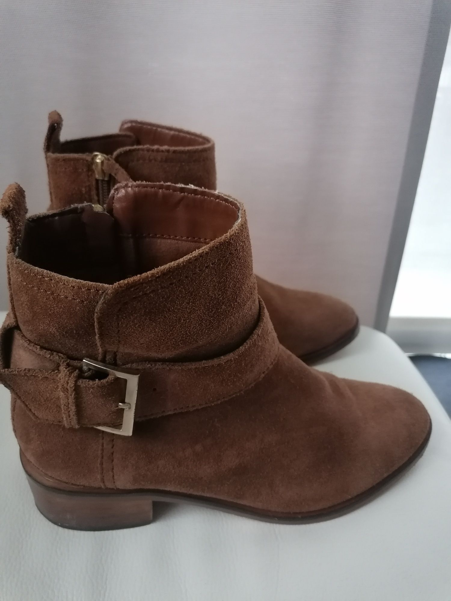 Botki skórzane stradivarius rozm. 38