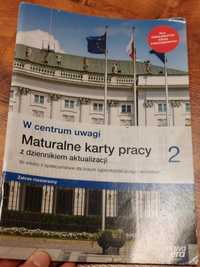 W centrum uwagi 2 poziom rozszerzony maturalne karty pracy