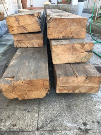 traves/vigas pitch pine