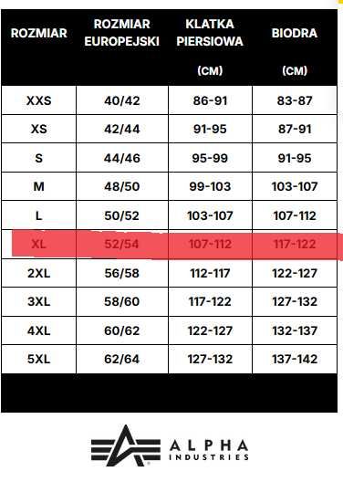 Kurtka Alpha Industries Explorer Black 193128/03 XL