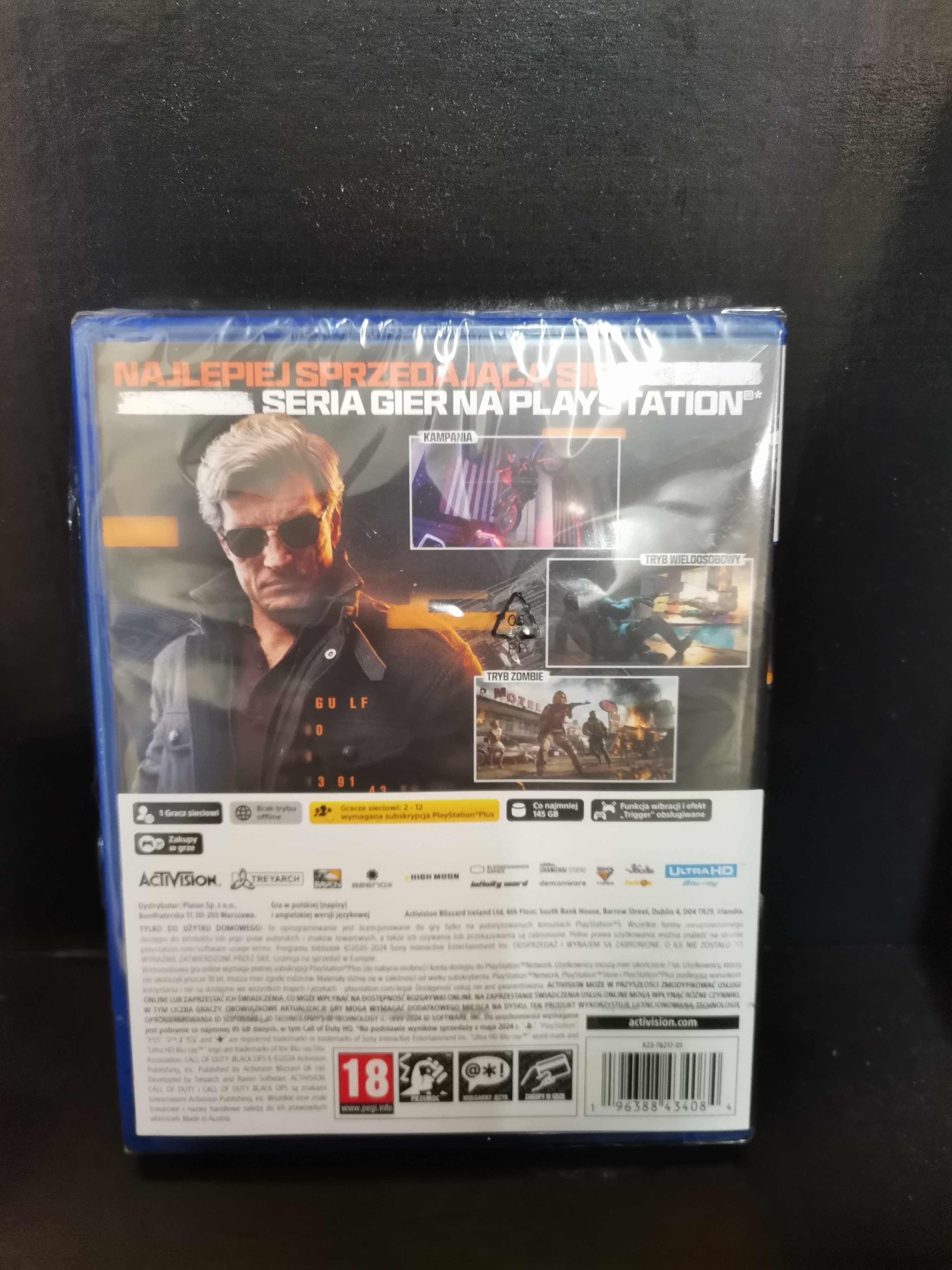 Call of Duty Black Ops 6 ps5 wersja Pl