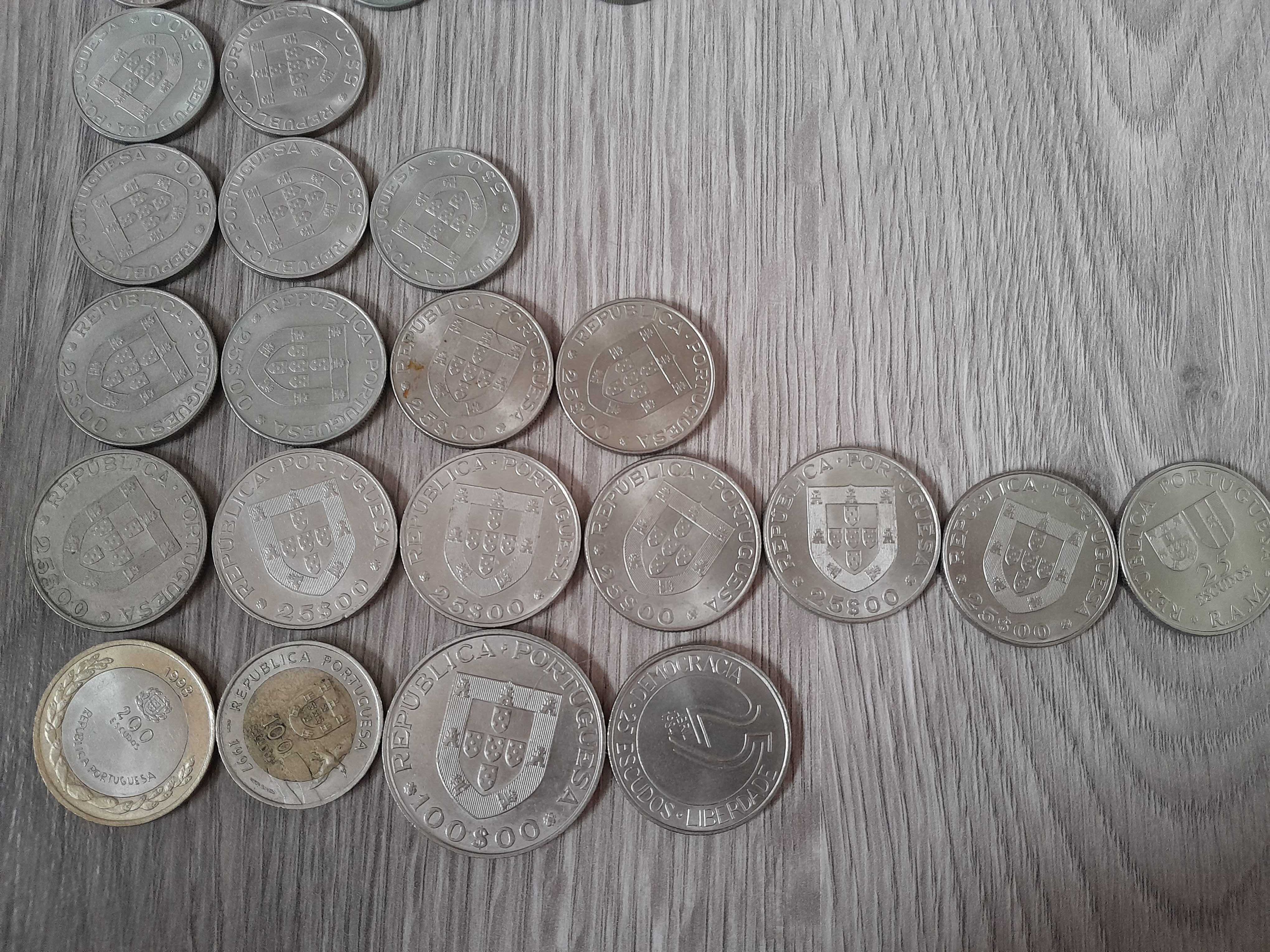 Conjunto de moedas portuguesas comemorativas