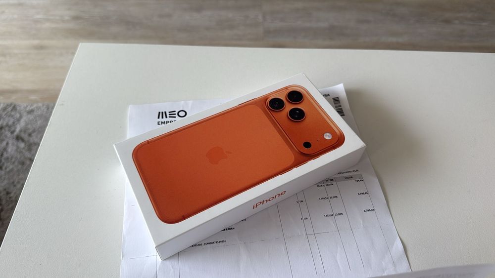 Vendo iPhone 17 Pro Max 256Gb Livre Novo e Selado Fatura Garantia