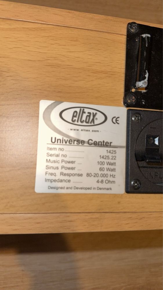 Głośnik centralny Eltax Universe Center