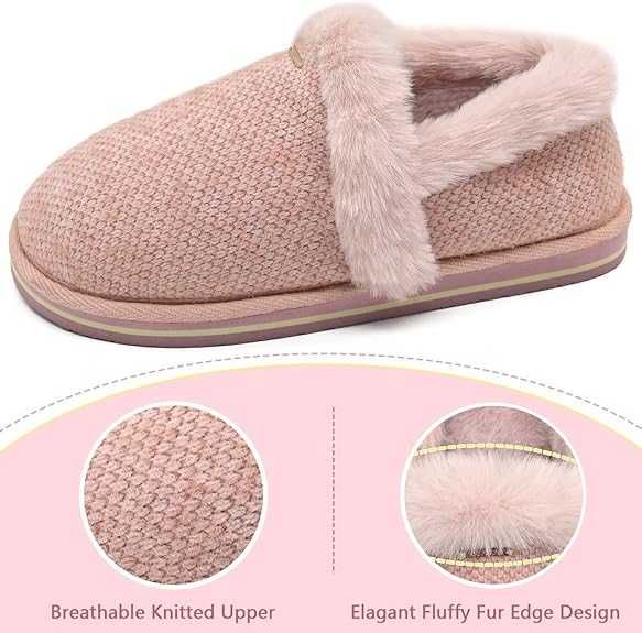 Nowe damskie kapcie / papucie / pantofle / buty / różowe !R-39! 3725!