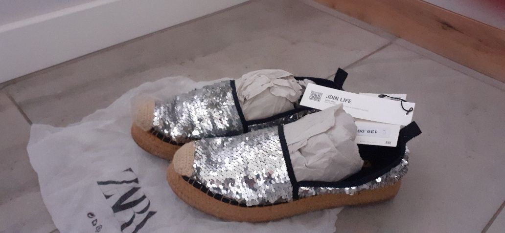 Sprzedam espadryle ZARA roz.38