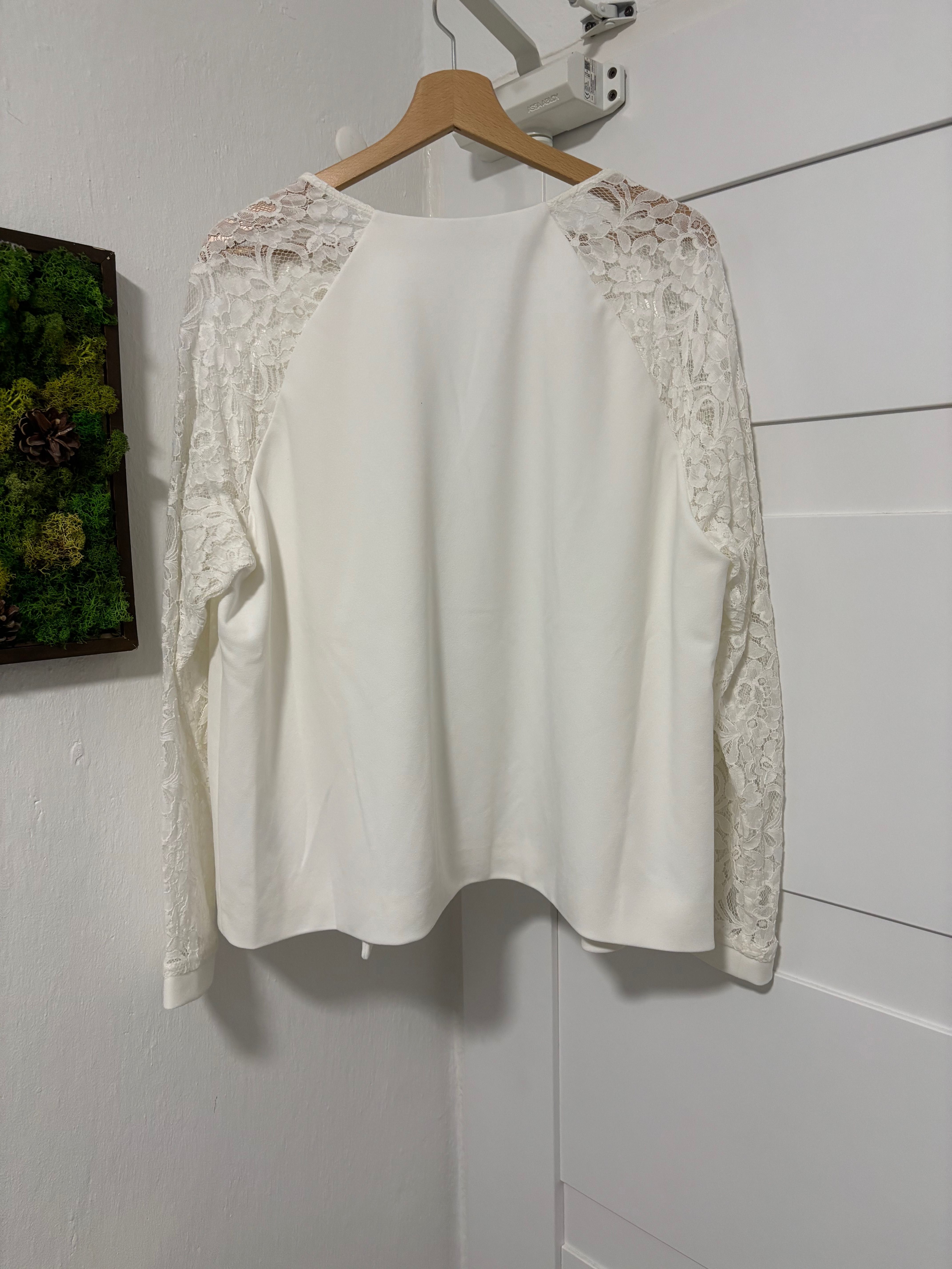 Żakiet plus size biały 48