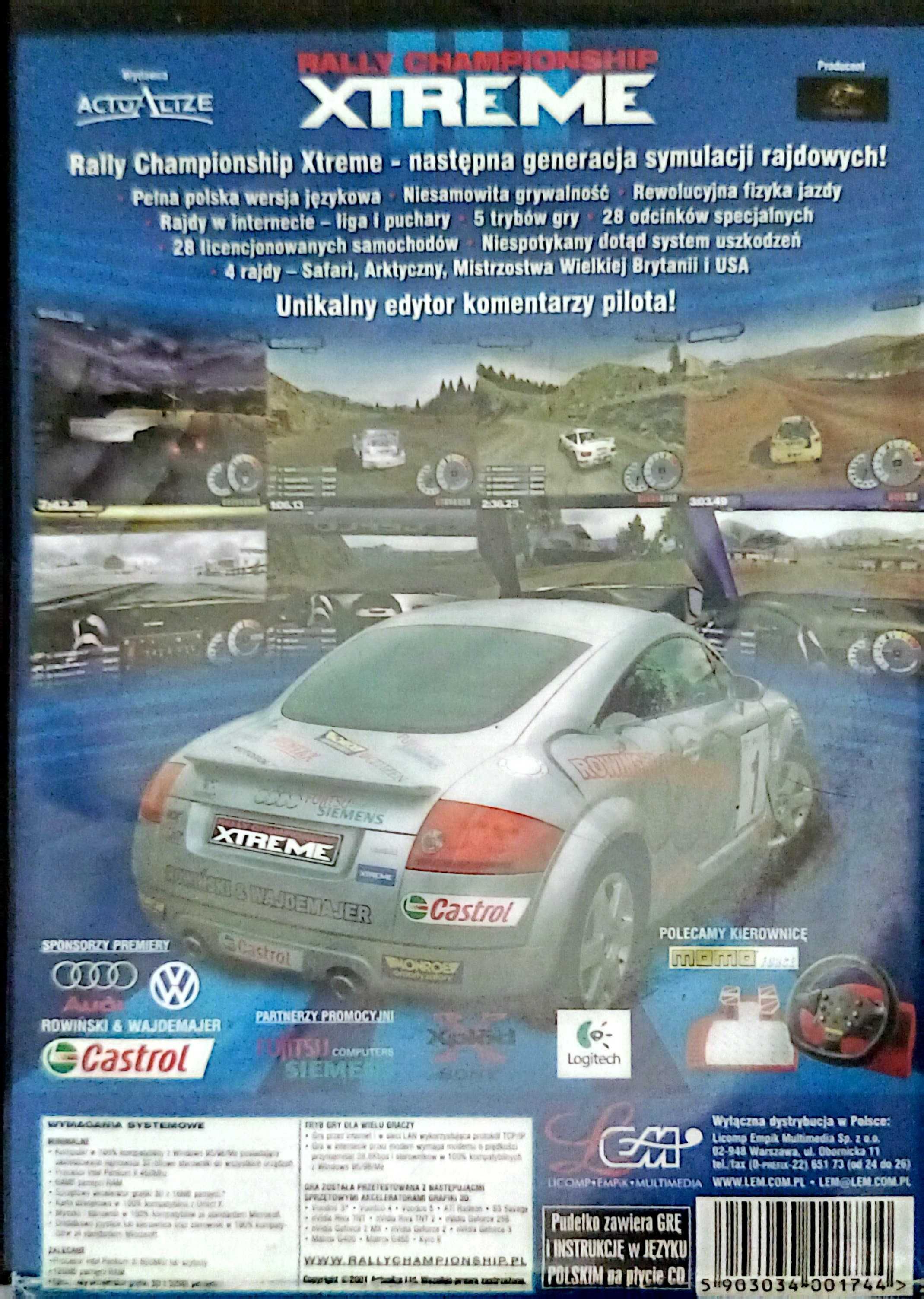 Xtreme Rally Championship gra pc Maciek Wiesławski