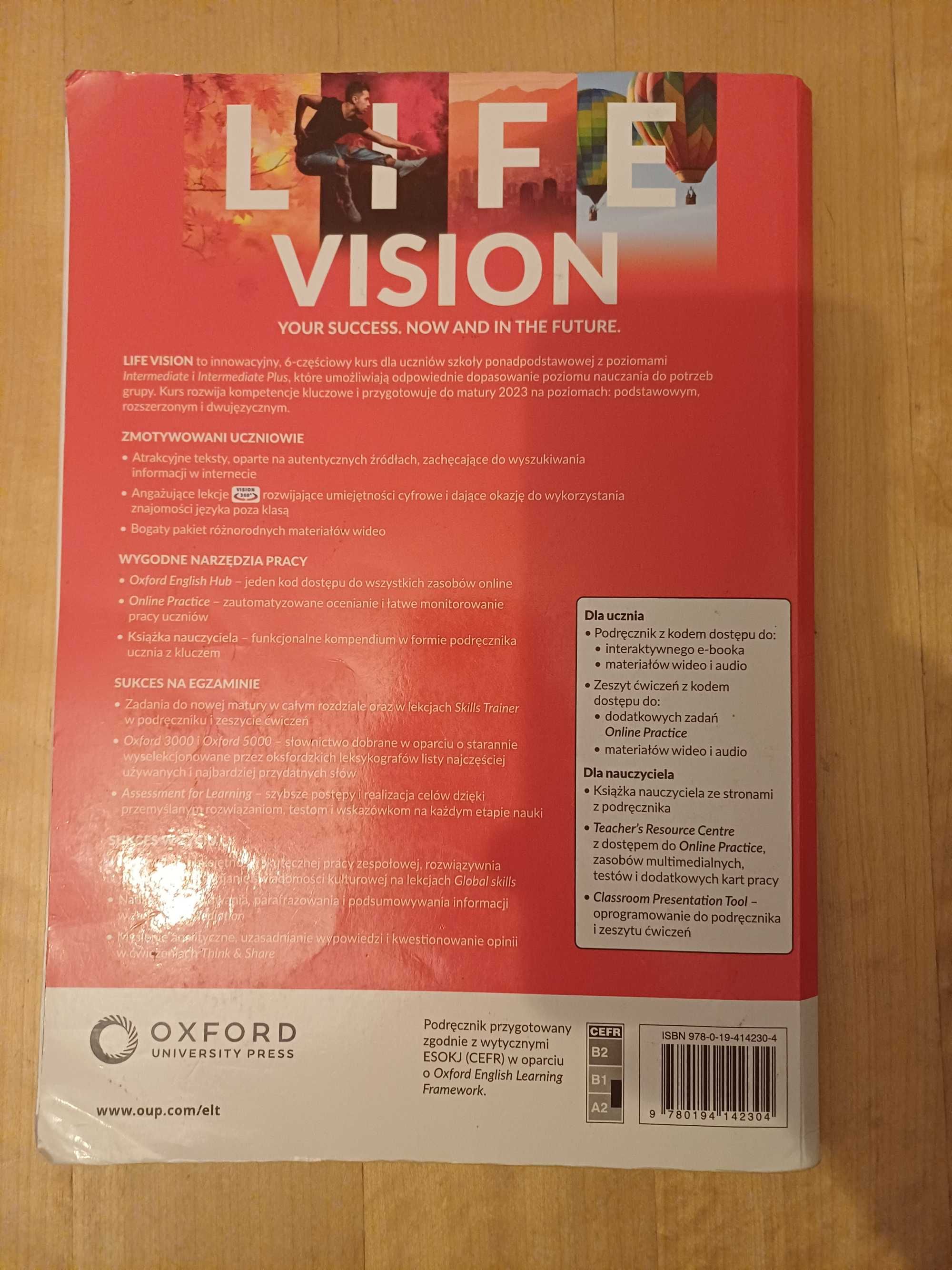 Life Vision Student Book - Pre-Intermediate, A2/B1, e-book, multimedia