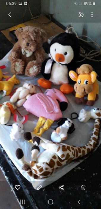 Мягкие детские игрушки.