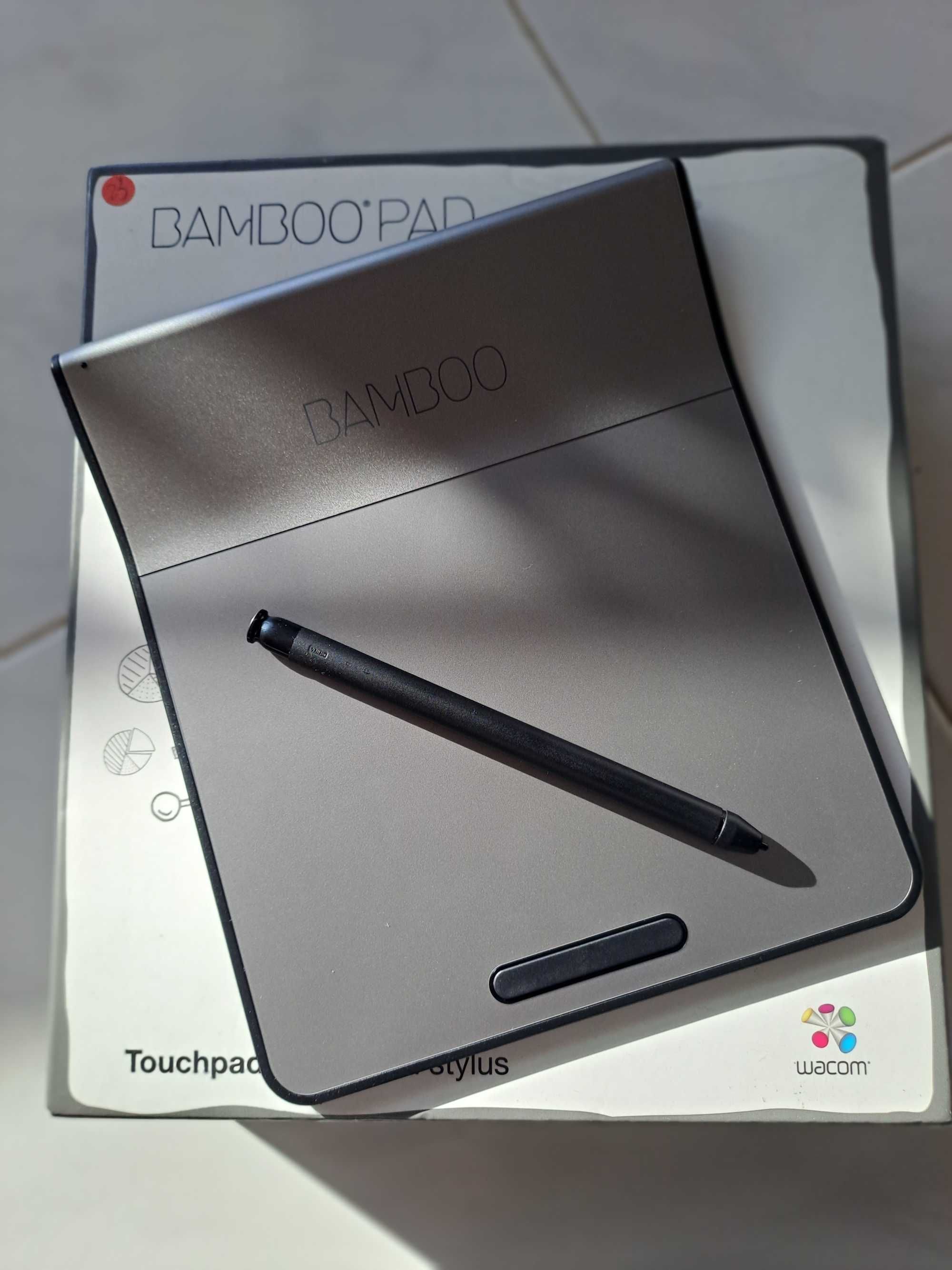 Touchpad bamboo pad