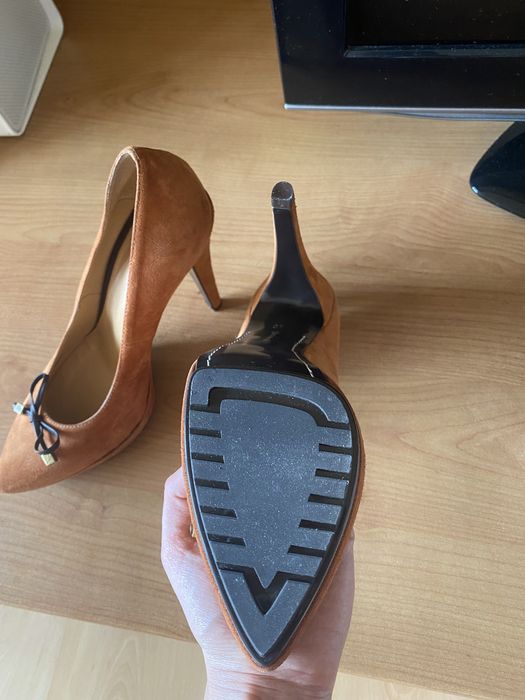 Gino Rossi oryginalne stylowe czółenka buty skóra naturalna nowe