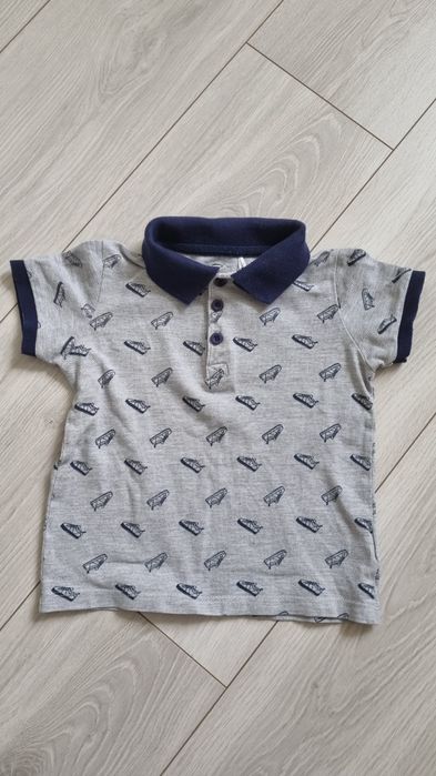 Bluzka krótki rękaw polo 98 Smyk