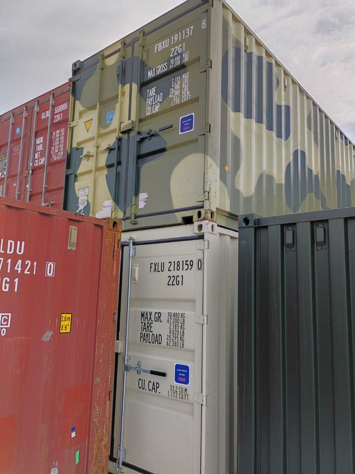 Kontener morski, magazynowy 6 m, 20 ft DV ONE WAY