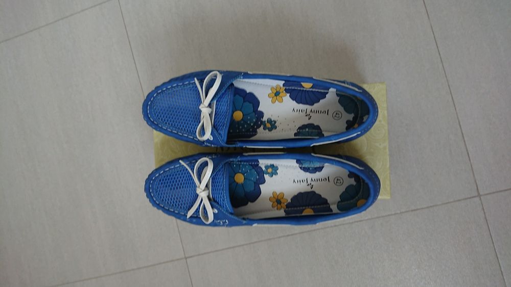 Mokasyny damski niebieskie 42/26,8