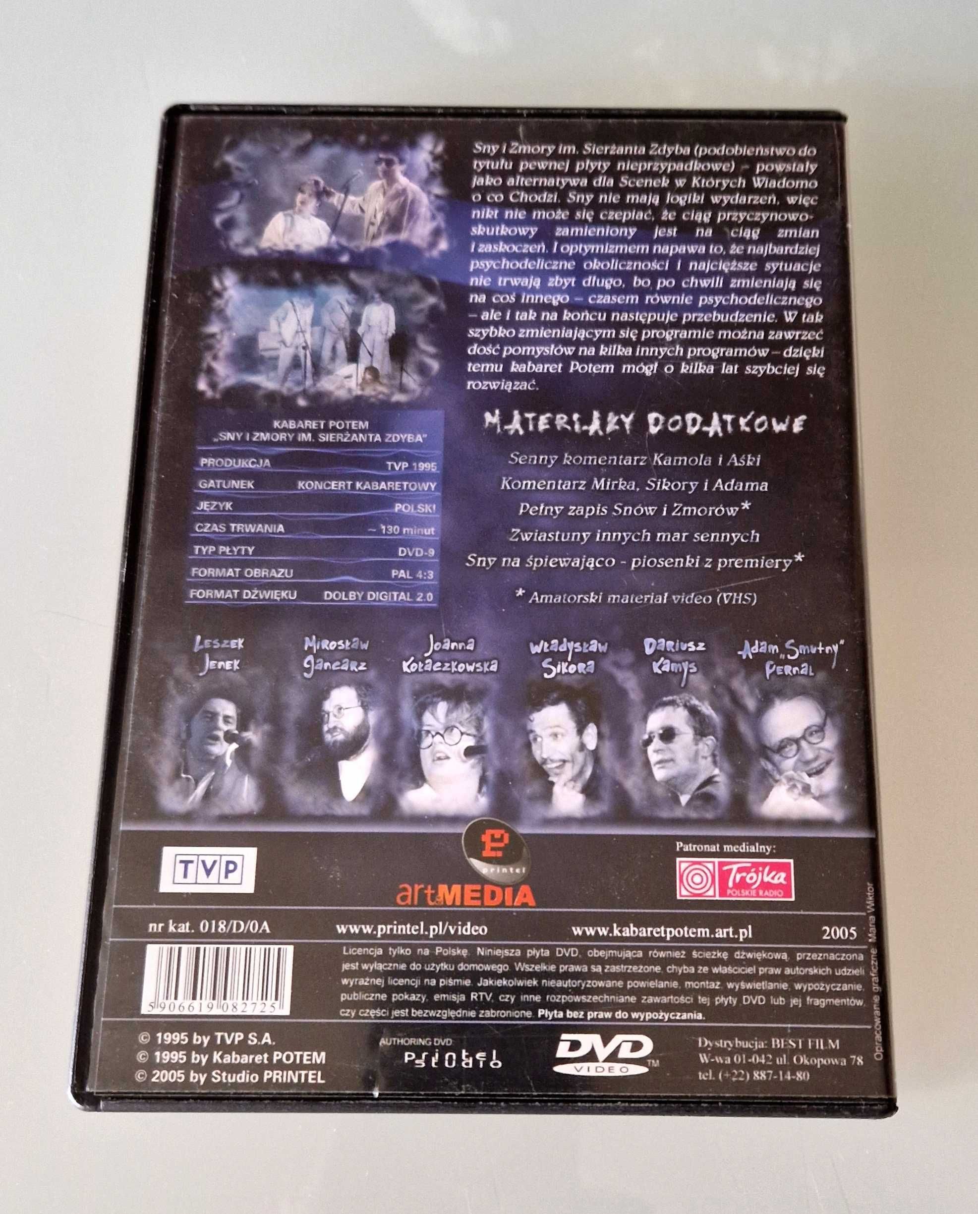 Płyta DVD / Kabaret POTEM - Sny i zmory