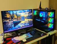 Komputer do gier Ryzen  (platforma AM4 - w pełni wyposażony)
