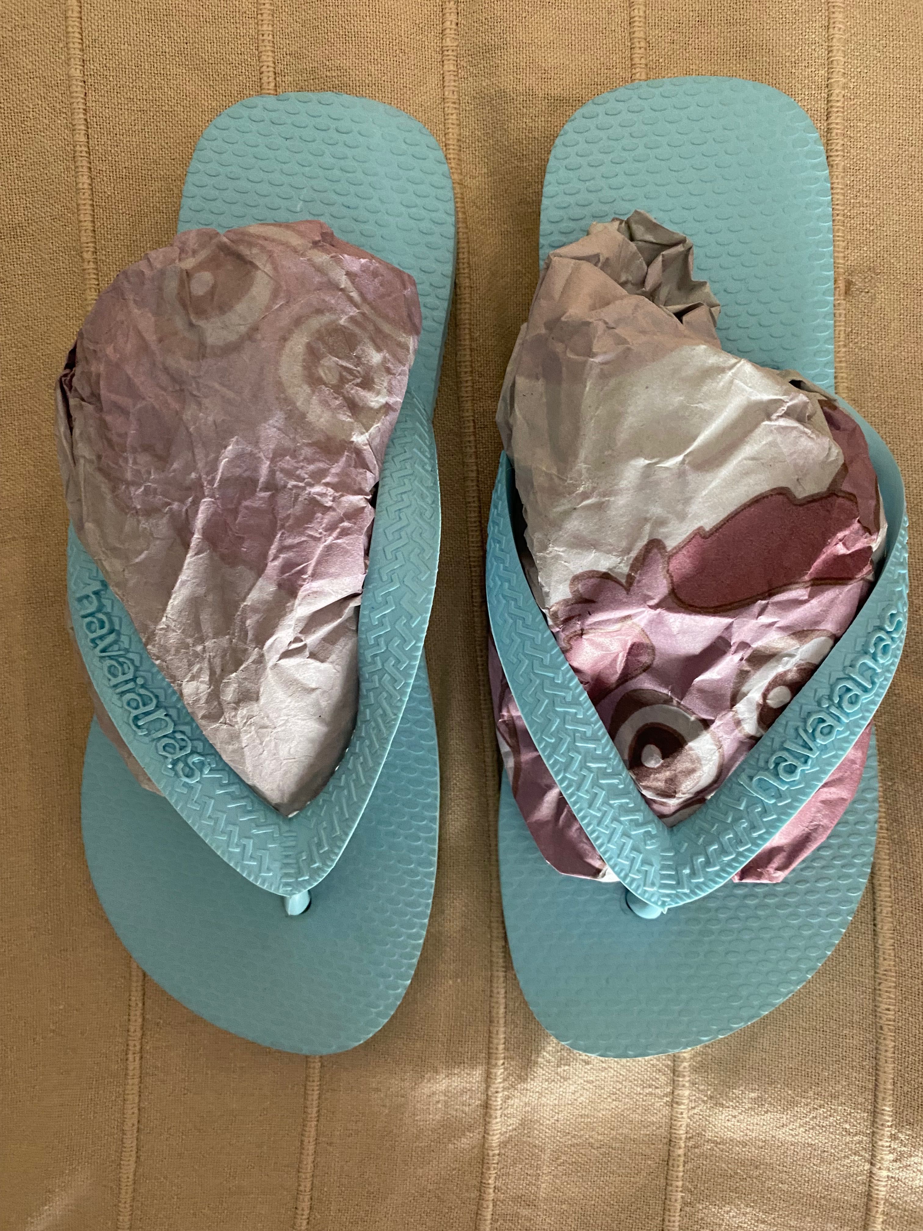 Havaianas originais azul-claro nº35/36 (novas)