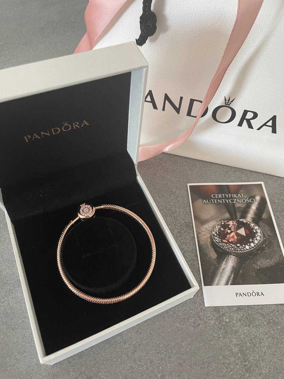 Pandora nowa bransoletka Rose Gold