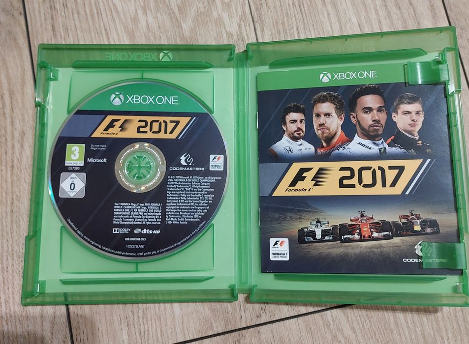 F1 17 Xbox one w bardzo dobrym stanie
