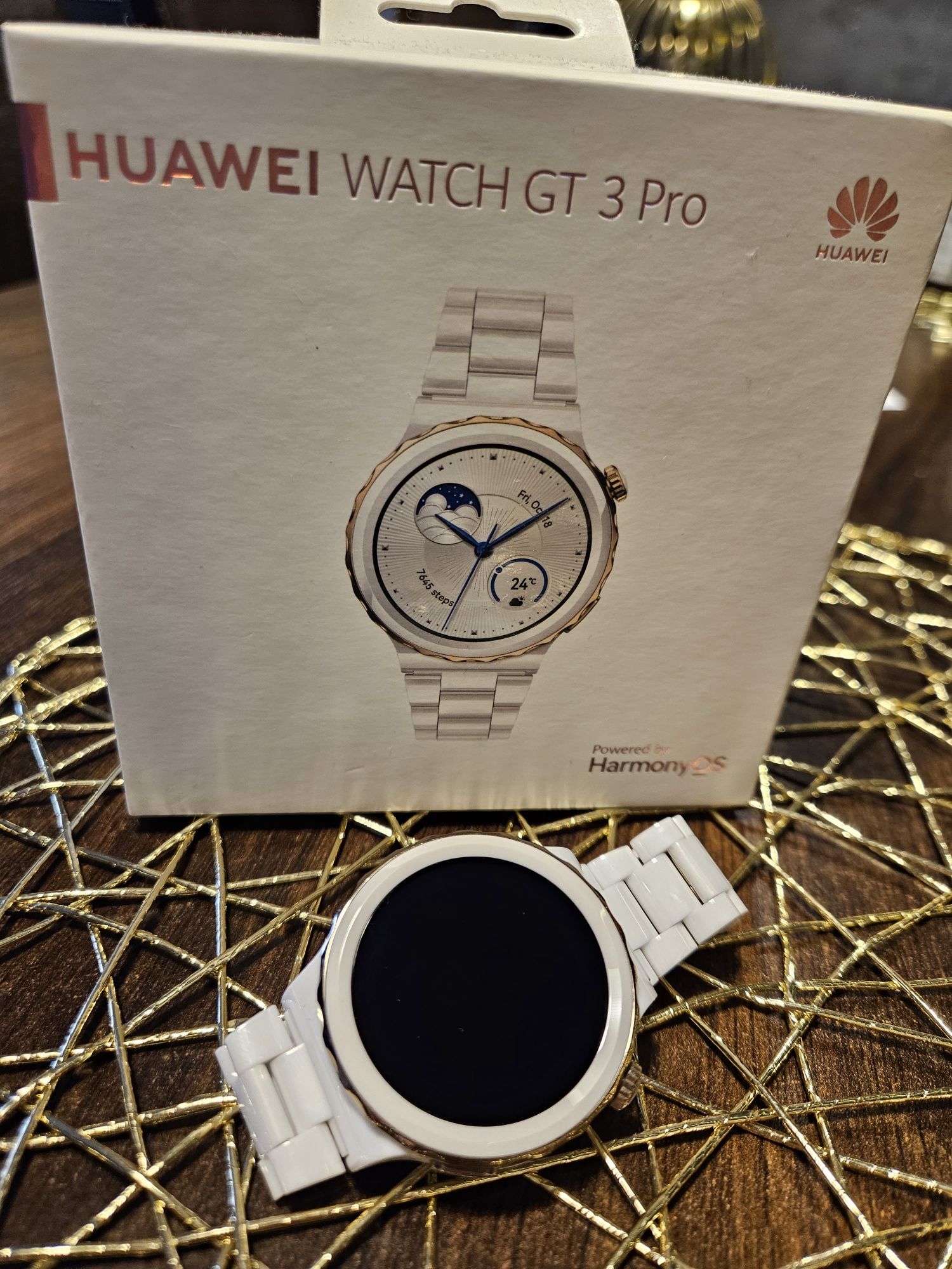 Huawei watch GT3 Pro Elegant stan idealny