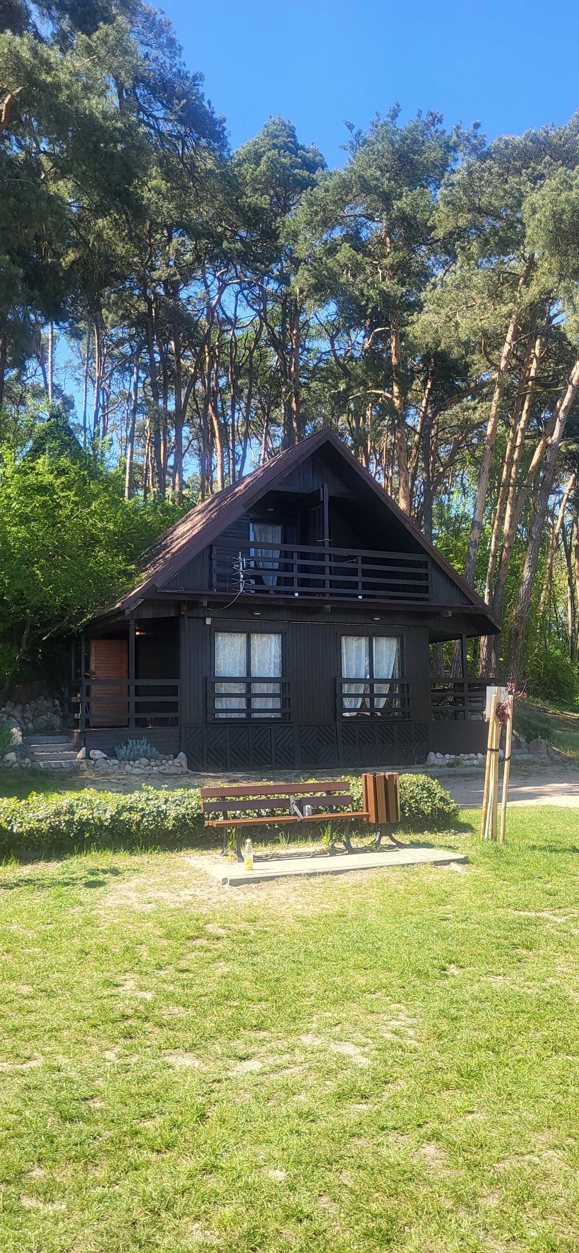 Domek letniskowy w Powidzu przy plaży (dwa niezależne segmenty)