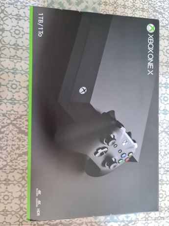 Xbox one x como nova