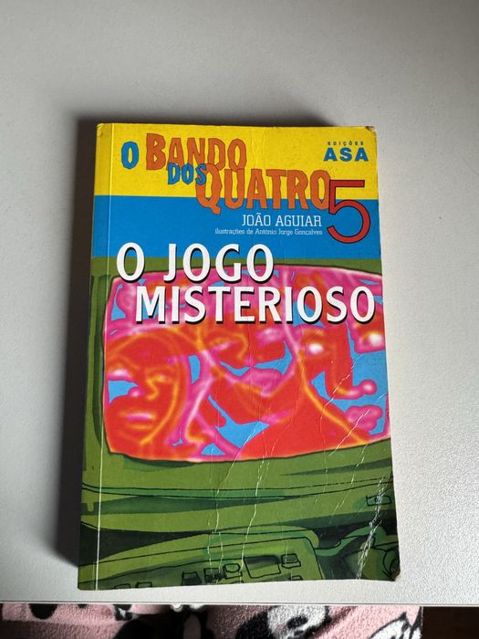 Livro o jogo misterioso bando dos quatro