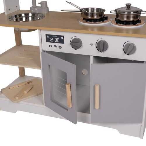 Кухня дитяча дерев'яна з посудом KRUZZEL 21933