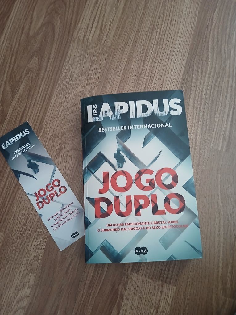 Livro " Jogo Duplo" de Jens Lapidus