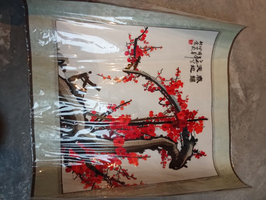 Obraz haftowany dekoracyjny