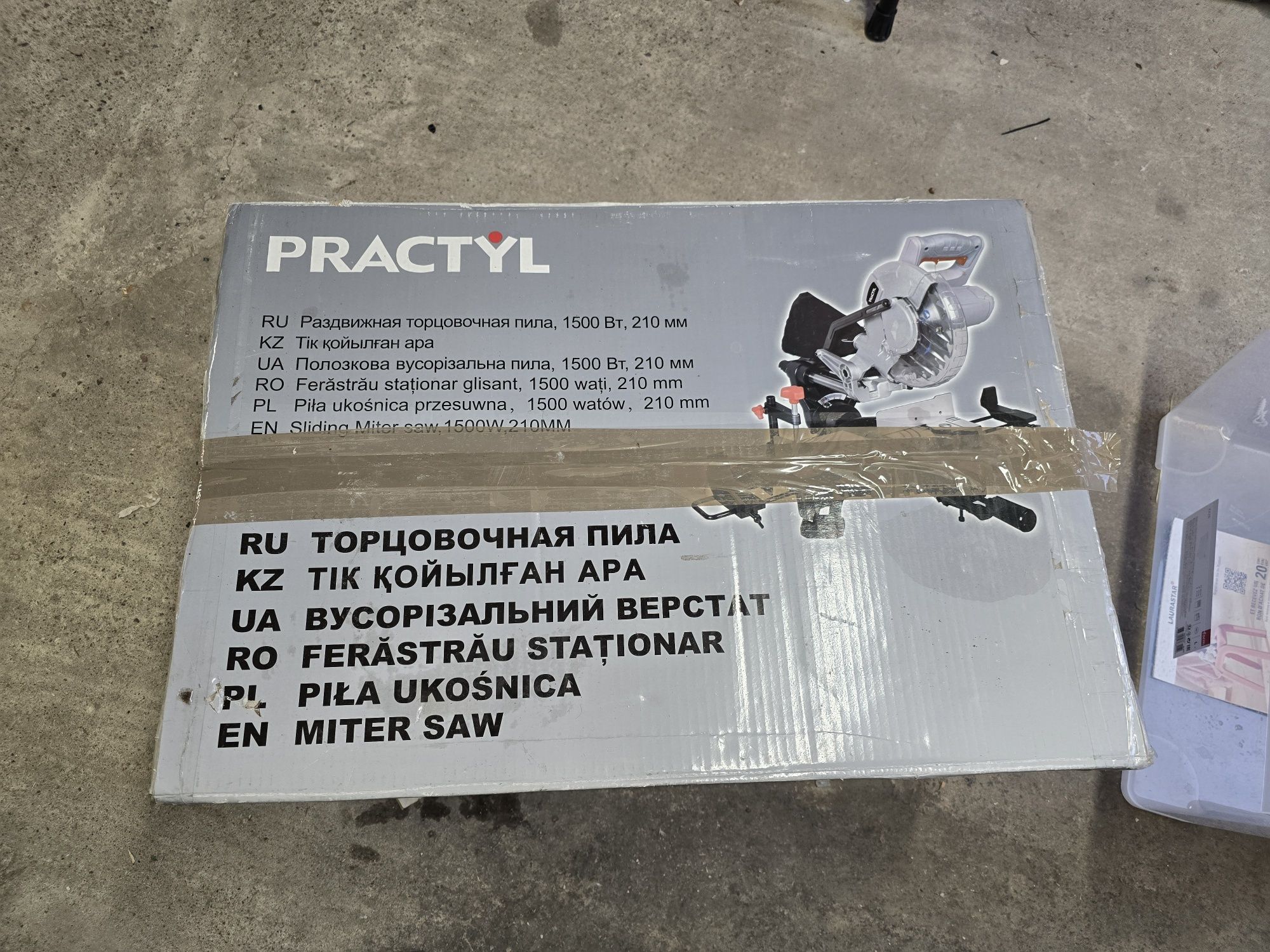 Pilarka ukosowa ukośna piła 1500W 210 mm PRACTYL jak NOWA