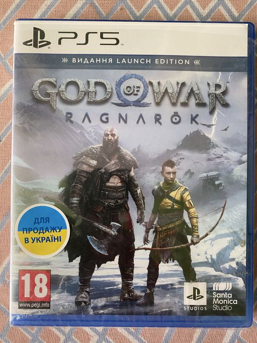 Диск для PS 5 God of war