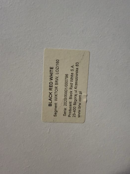 Łóżko 160 x 200 cm / Transport