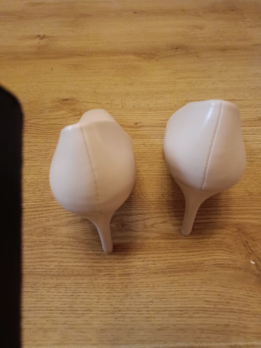 Nowe buty 38,na obcasie Seastar. Pudrowy róż.