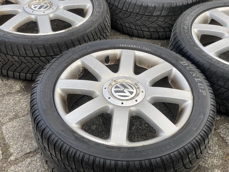 koła 5x112 Vw Golf V VI Eos Passat Touran Caddy zima 205/50 R17