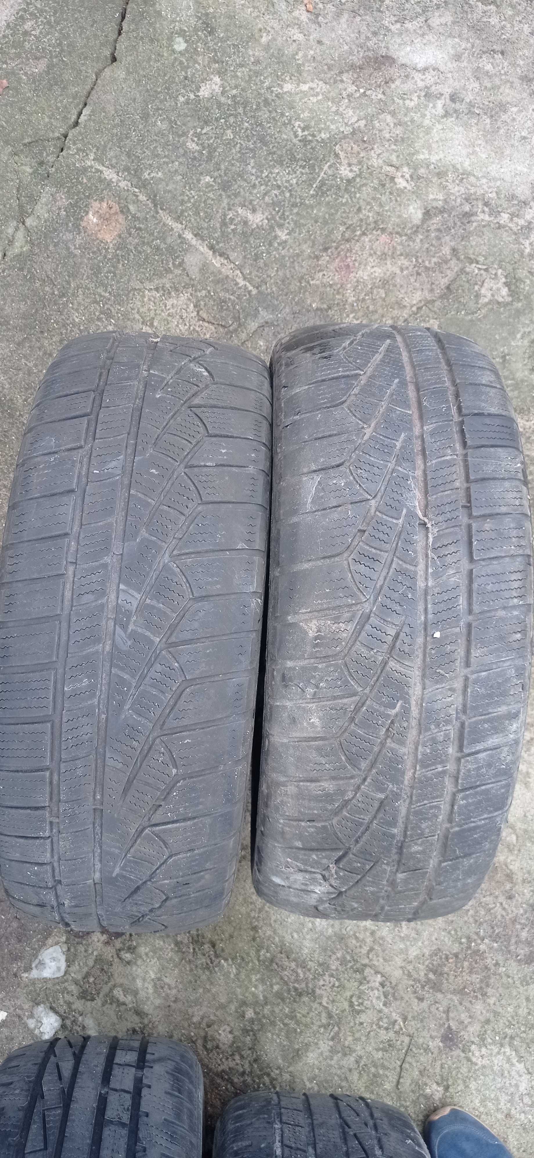 Opony zimowe 2 szt. Goodyear+2szt. Linglong