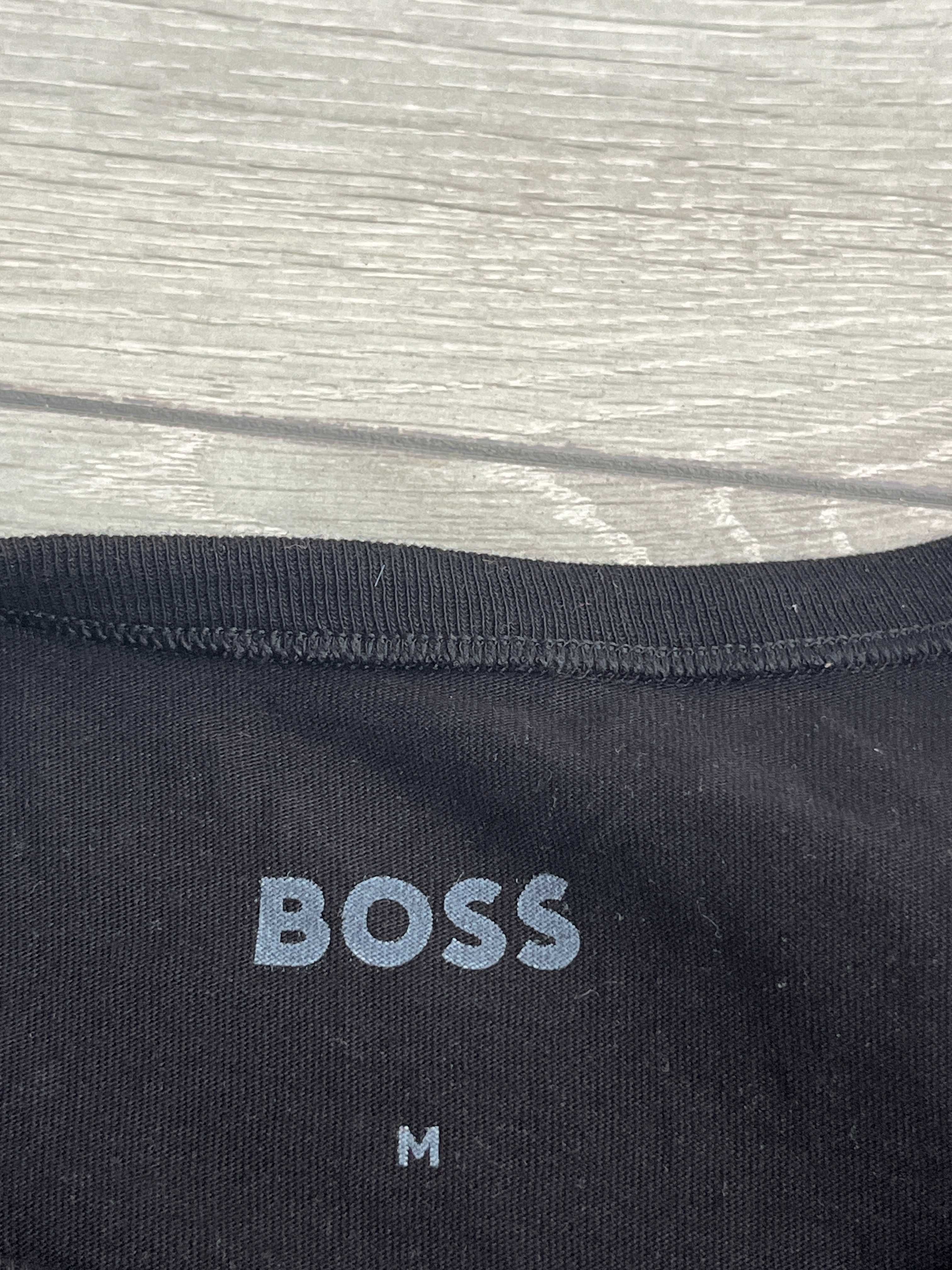 Чорна Футболка Hugo Boss Black M Хуго Босс Черная Майка Оригинал