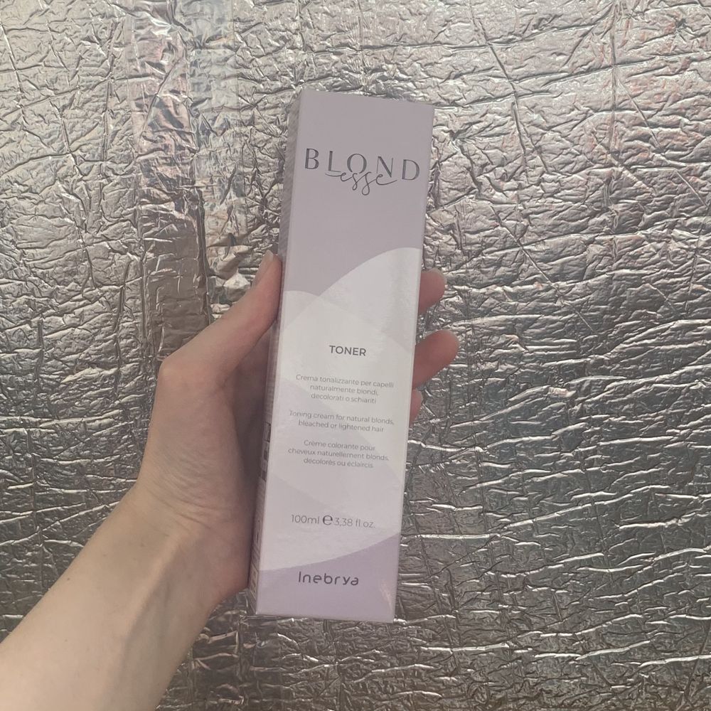 Деміперманентний тонер Inebrya Вlondesse Icy Blonde 100ml