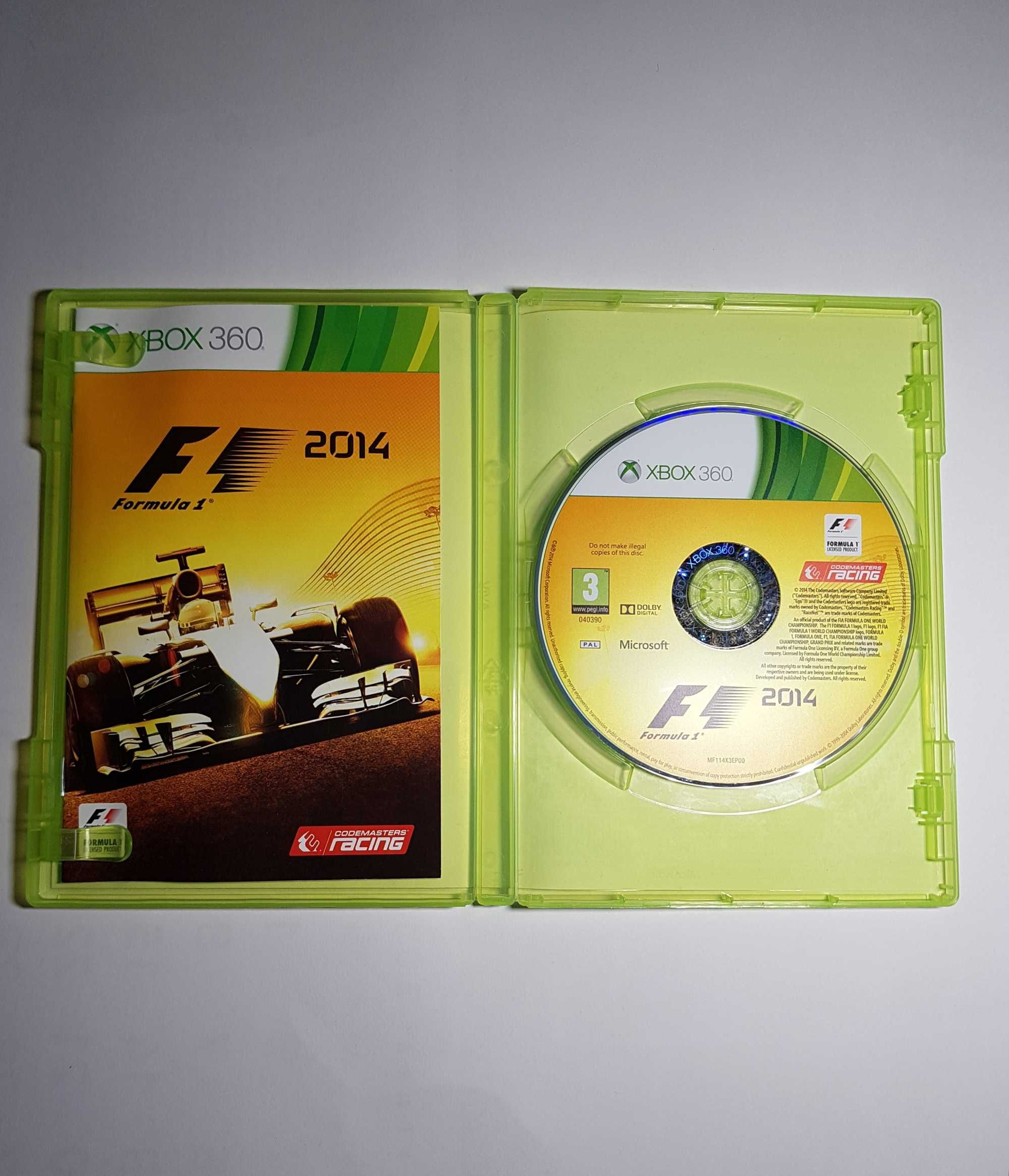 Formuła 1 2014 na X-Box 360