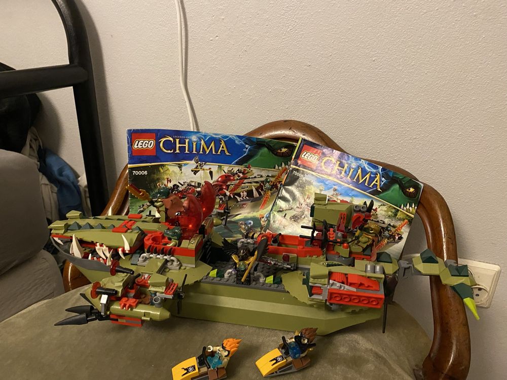 LEGO Chima Krokodyla łódź Craggera 70006