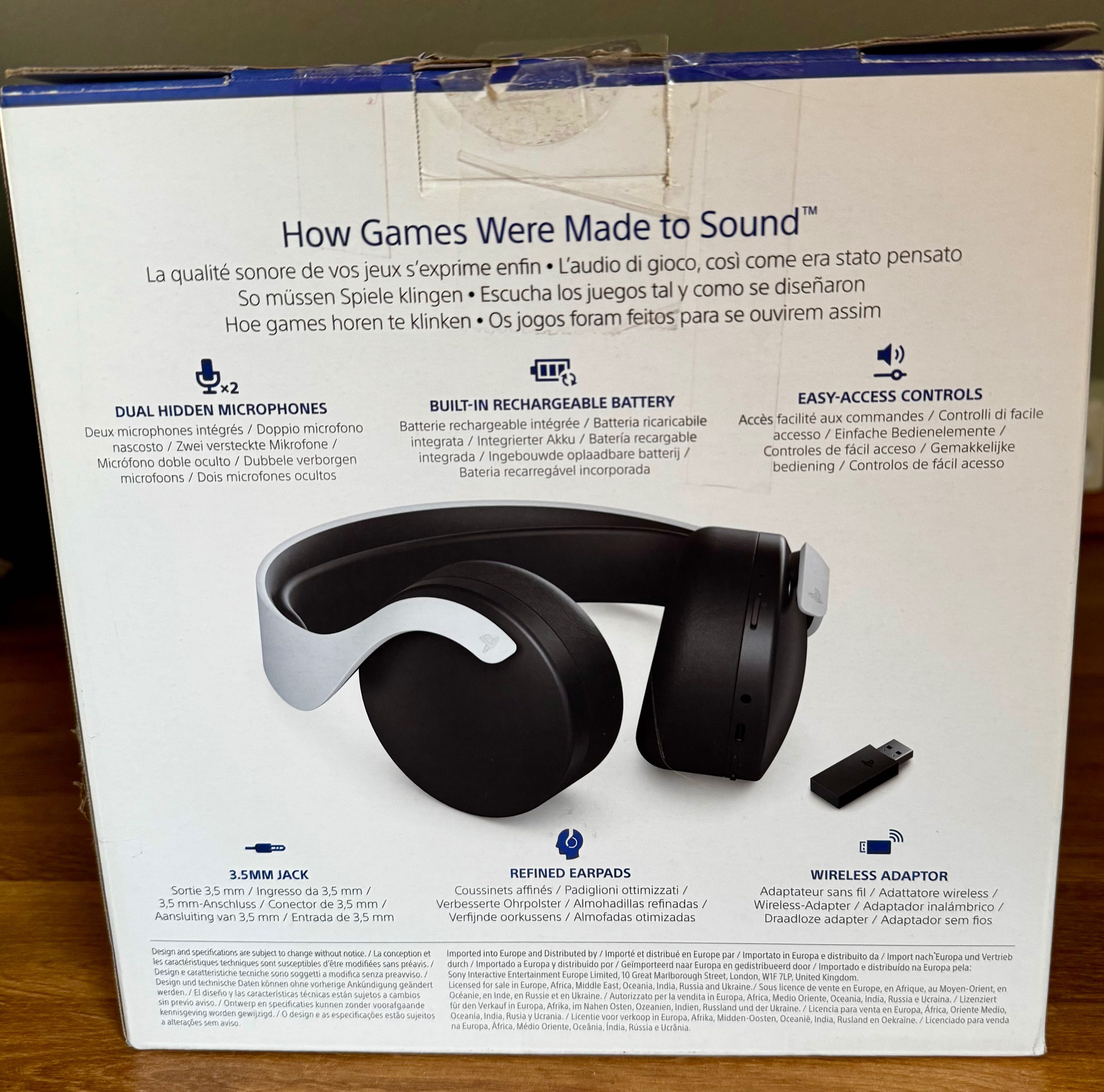 Słuchawki bezprzewodowe Sony PlayStation Pulse 3D – PS5 / PS4