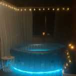 Jacuzzi ogrodowe dmuchane z podświetleniem MSpa STARRY 6-osobowe