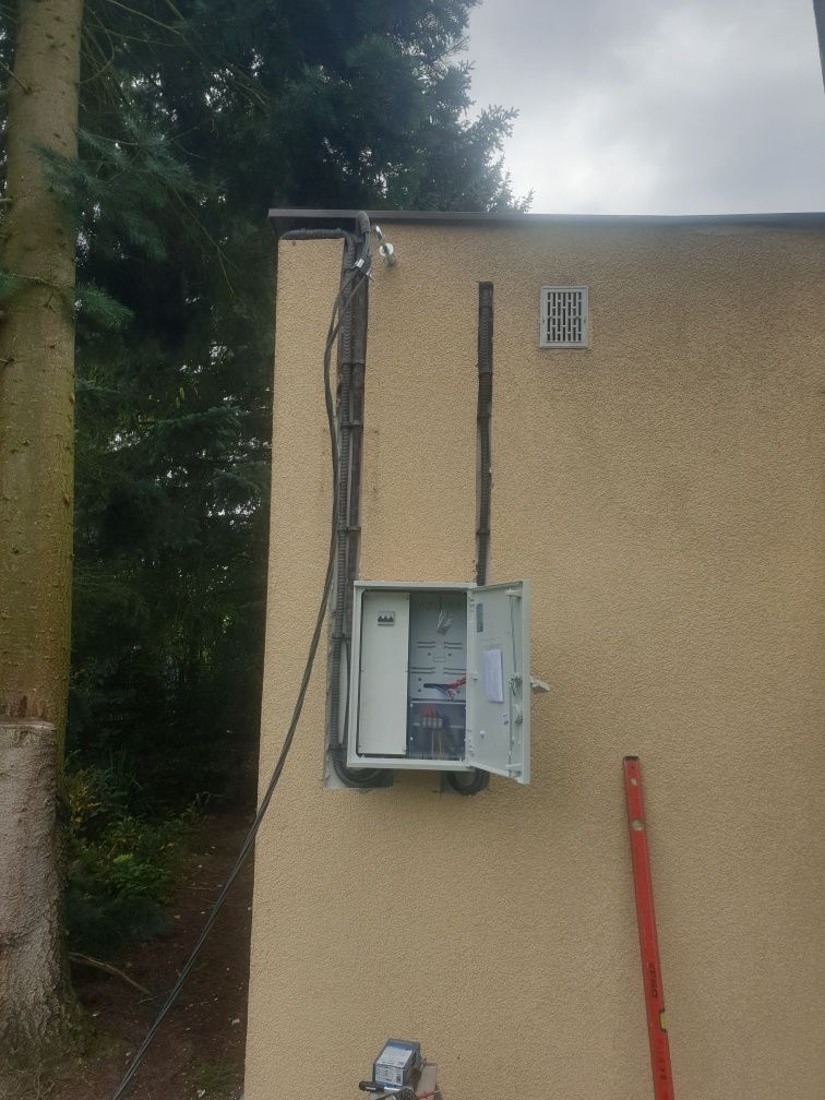 Elektryk, instalacje elektryczne, przyłącza, WLZ