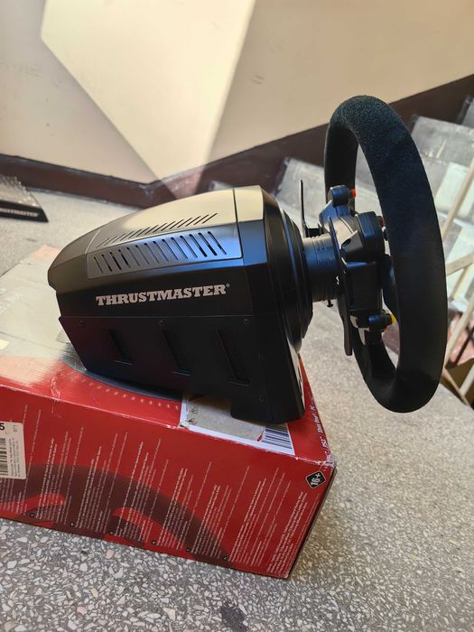 Kierownica Thrustmaster TS-PC + obręcz Sparco R383 + pedały TLCM