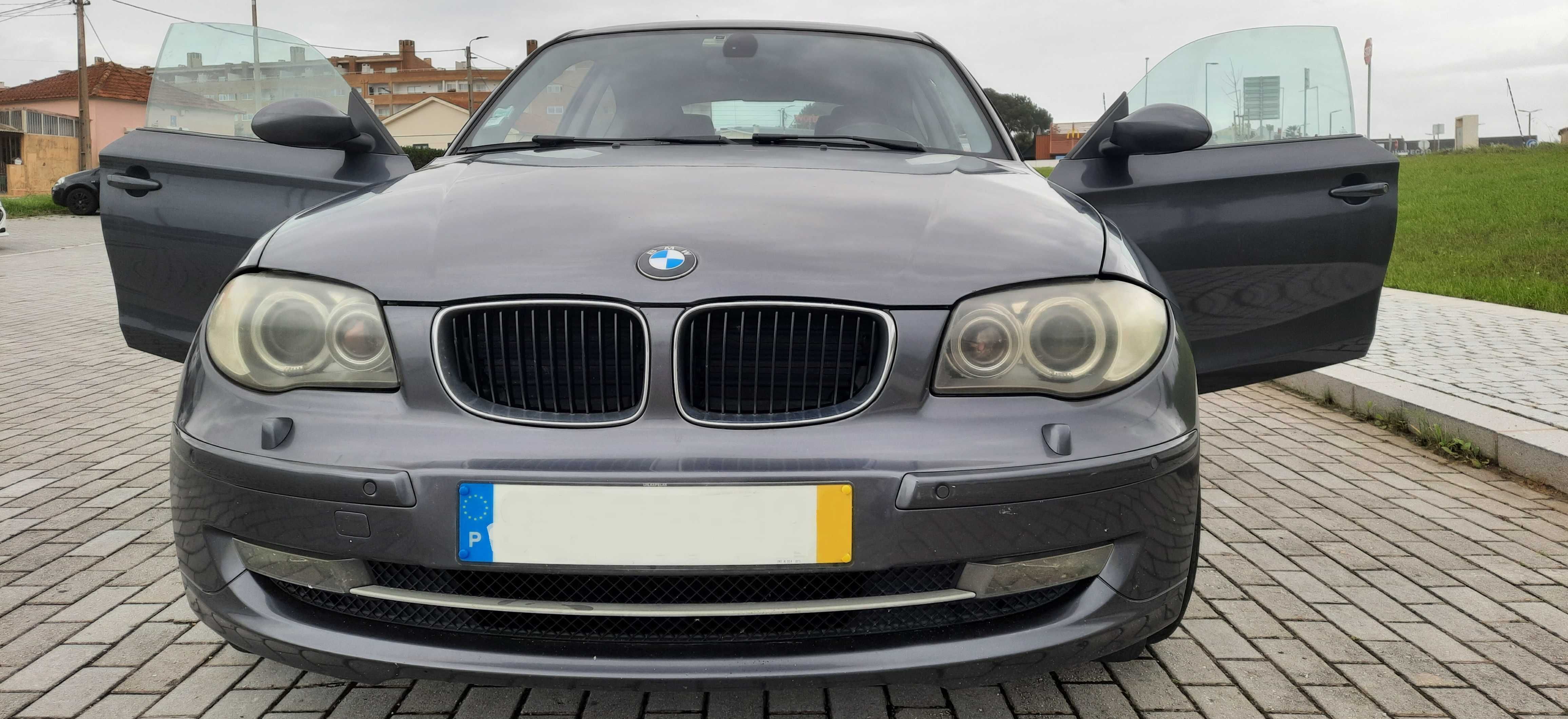 BMW Série 1 120d 177cv – Diesel, Teto Abrir, GPS, Bom Estado