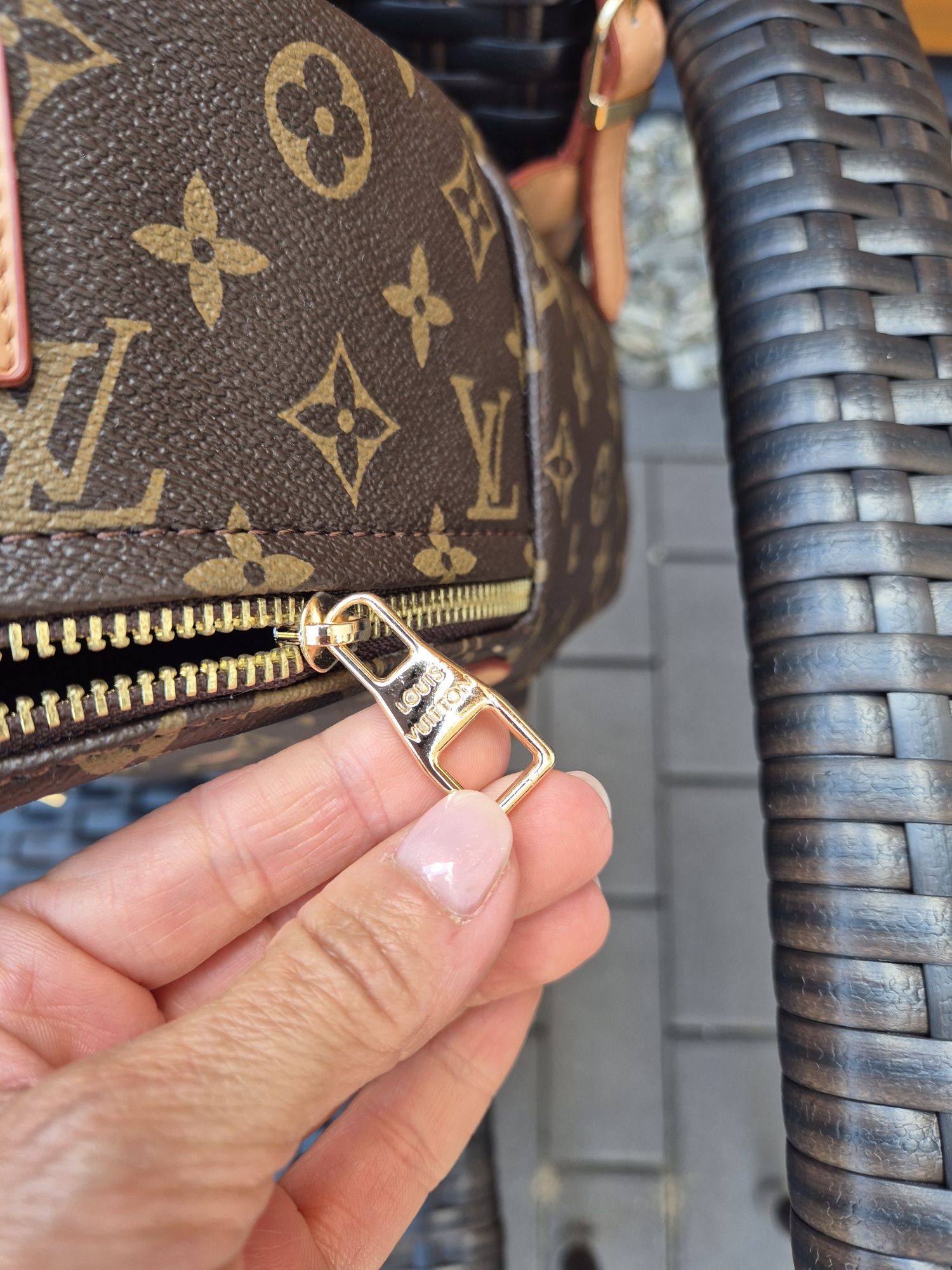 Nowy plecak LV monogram